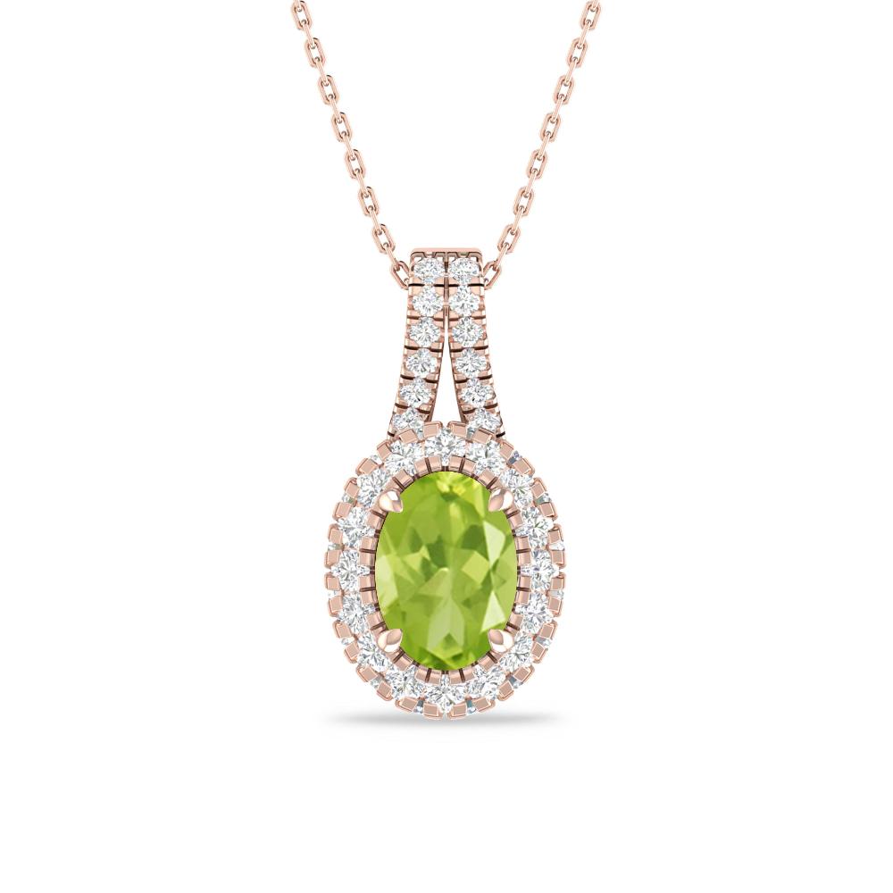 Rose Gold - Peridot