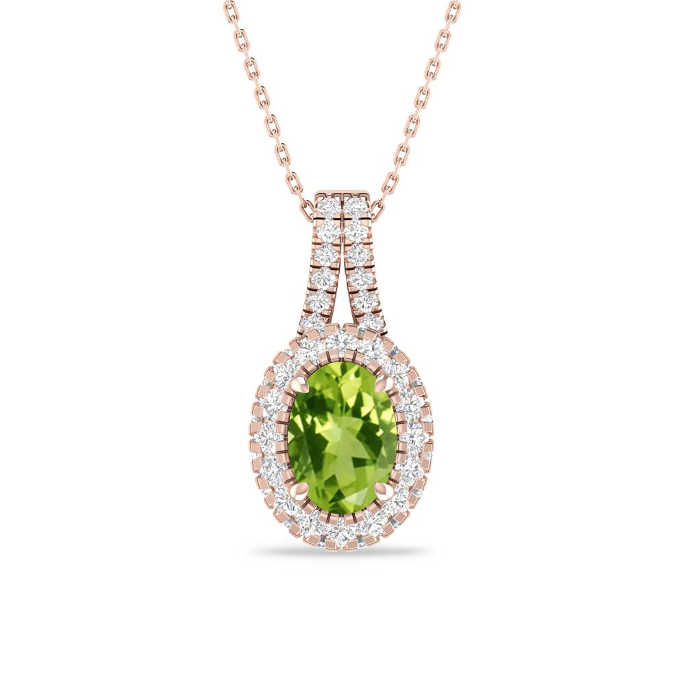 Rose Gold - Peridot