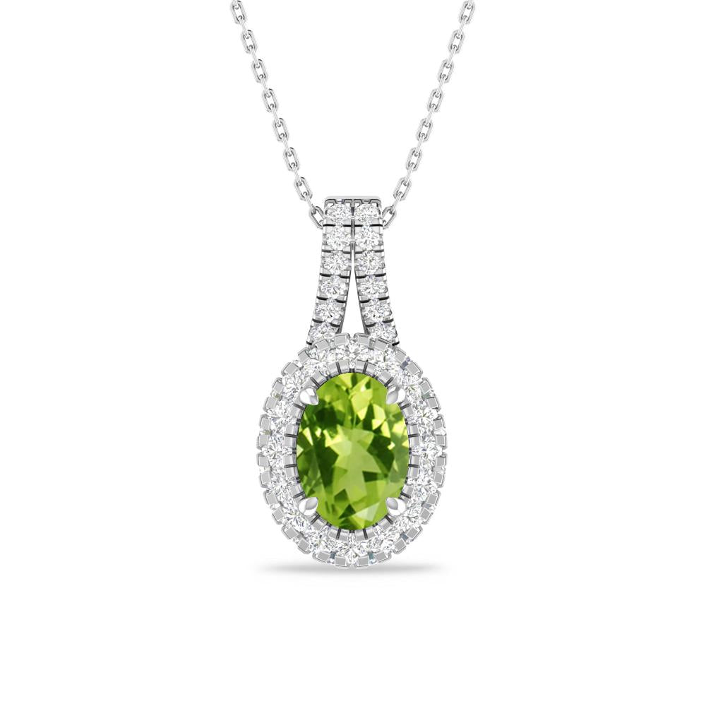 White Gold - Peridot