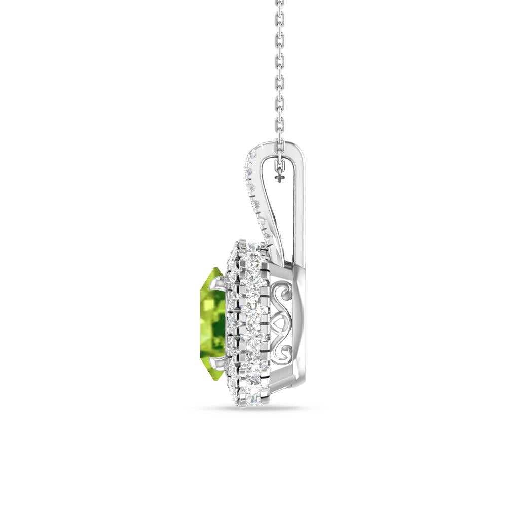 White Gold - Peridot