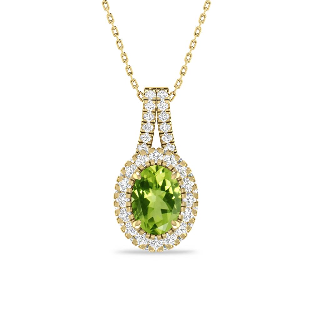 Yellow Gold - Peridot