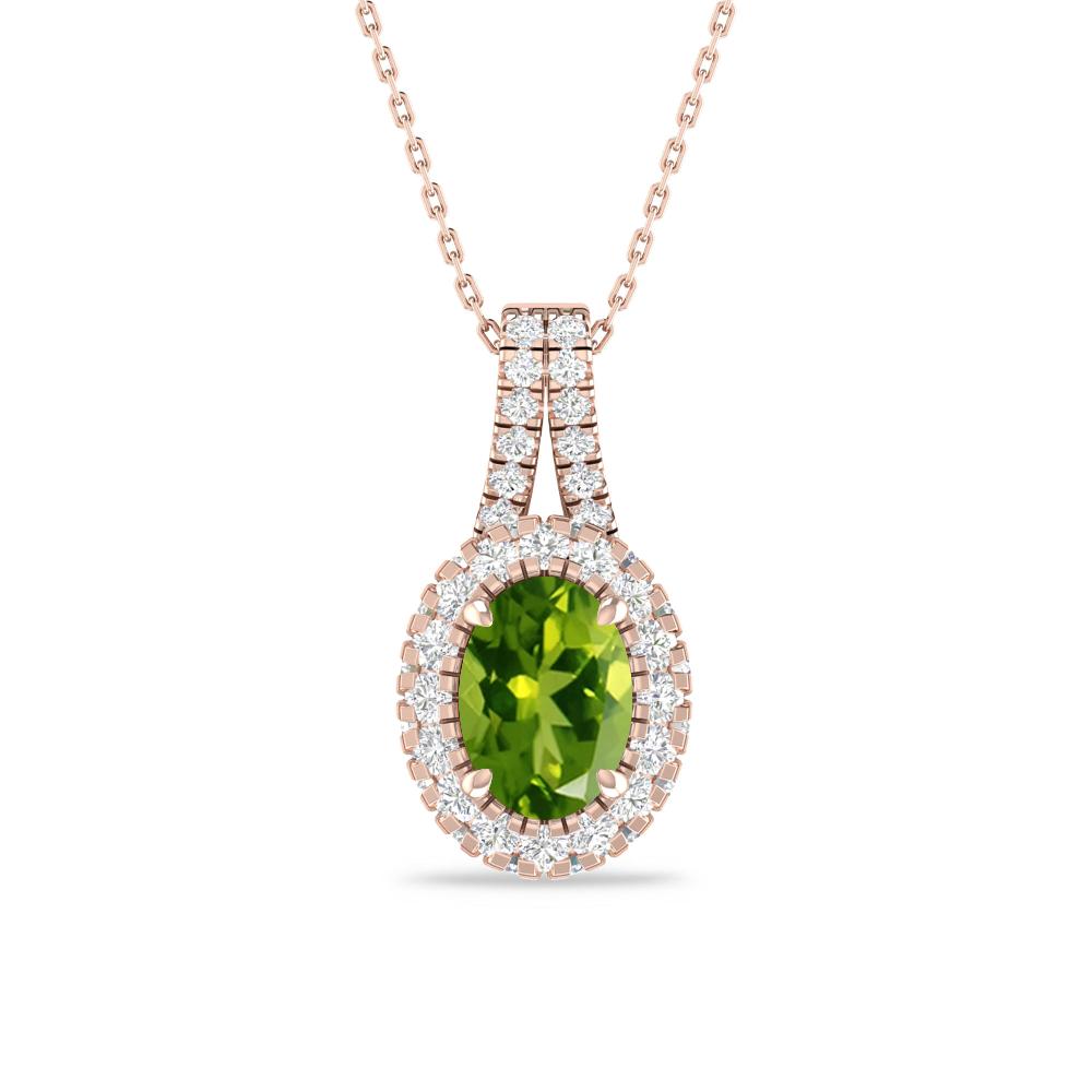 Rose Gold - Peridot