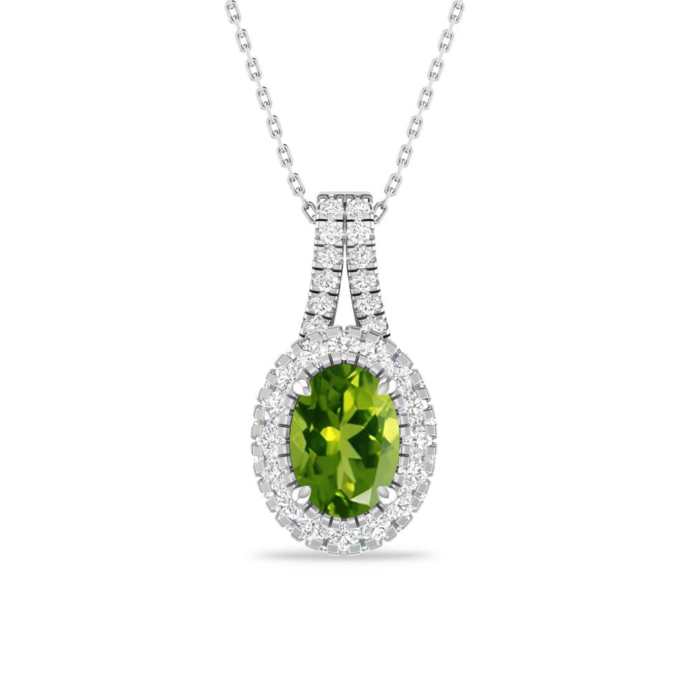 White Gold - Peridot