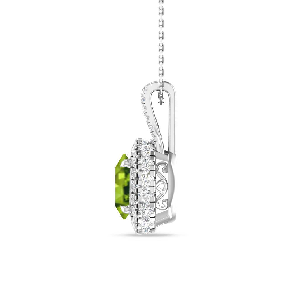 White Gold - Peridot