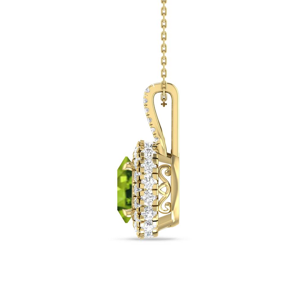 Yellow Gold - Peridot