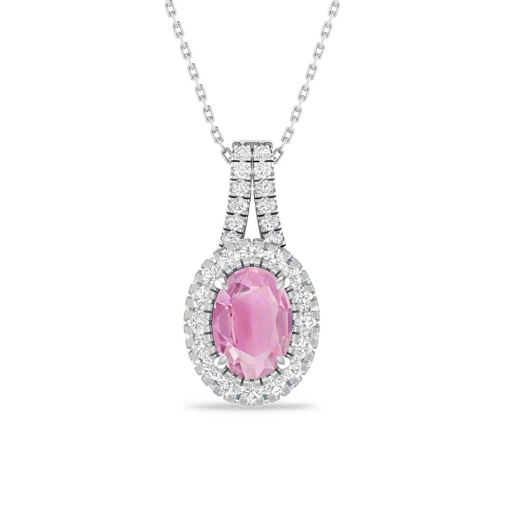 White Gold - Pink Tourmaline