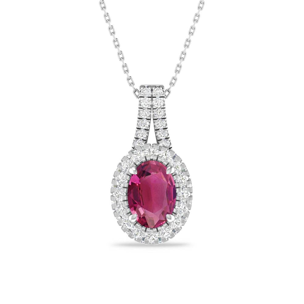 White Gold - Pink Tourmaline