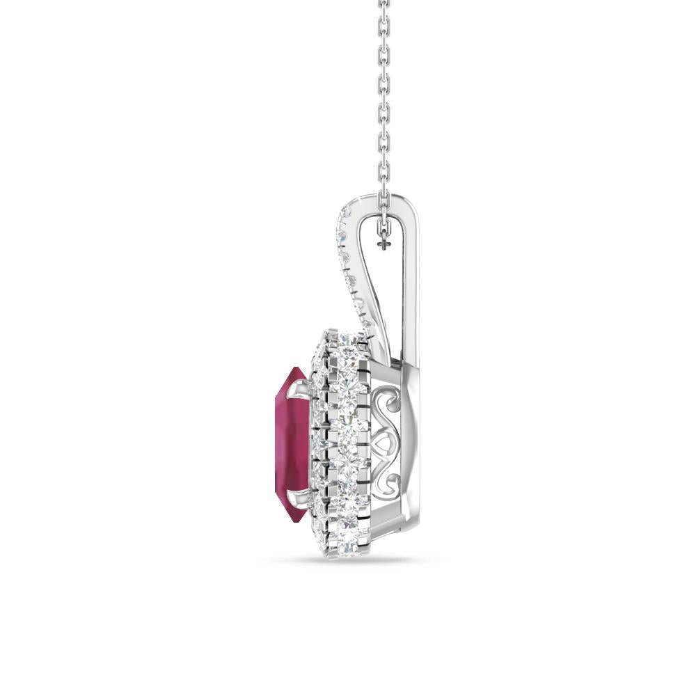White Gold - Pink Tourmaline
