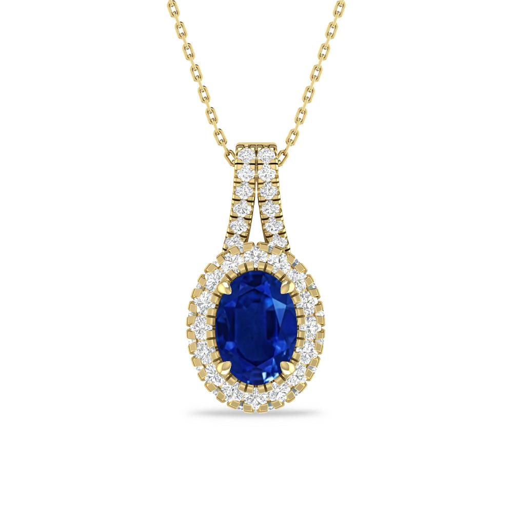 Yellow Gold - Sapphire