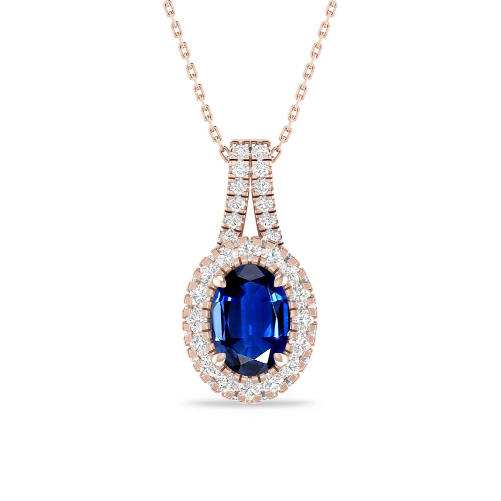 Rose Gold - Sapphire