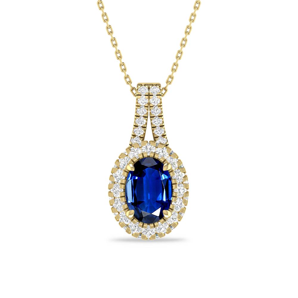 Yellow Gold - Sapphire