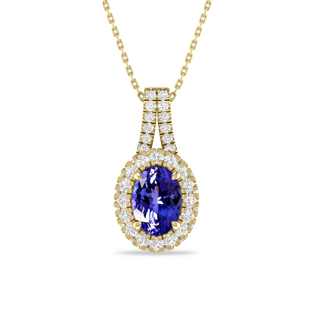 Yellow Gold - Tanzanite