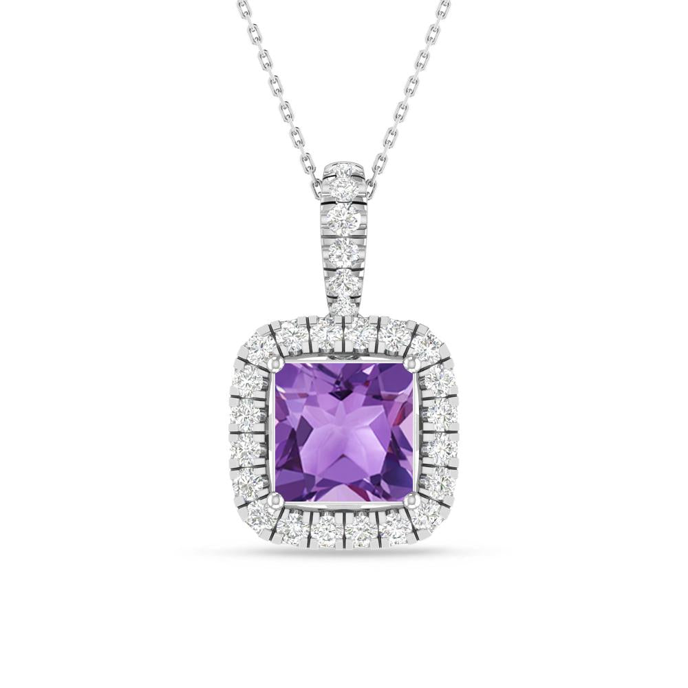 White Gold - Amethyst
