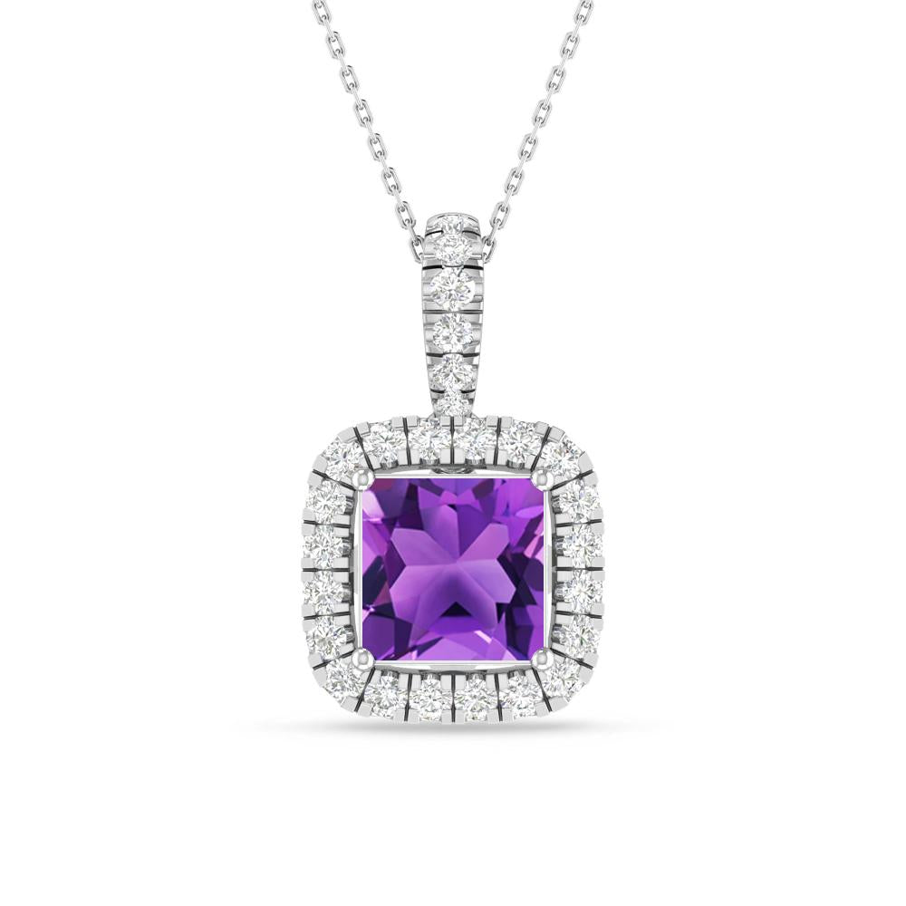 White Gold - Amethyst