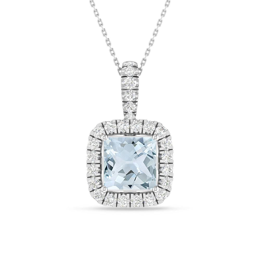 White Gold - Aquamarine
