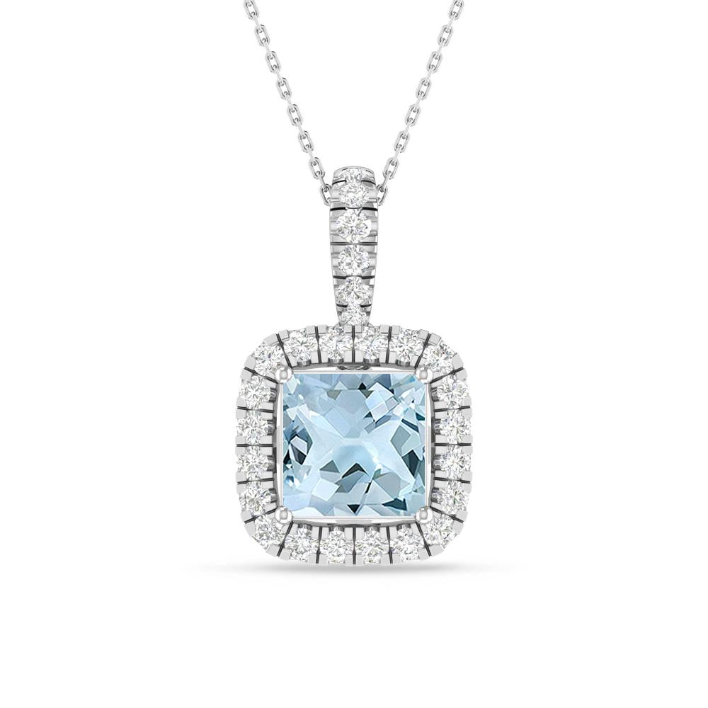 White Gold - Aquamarine