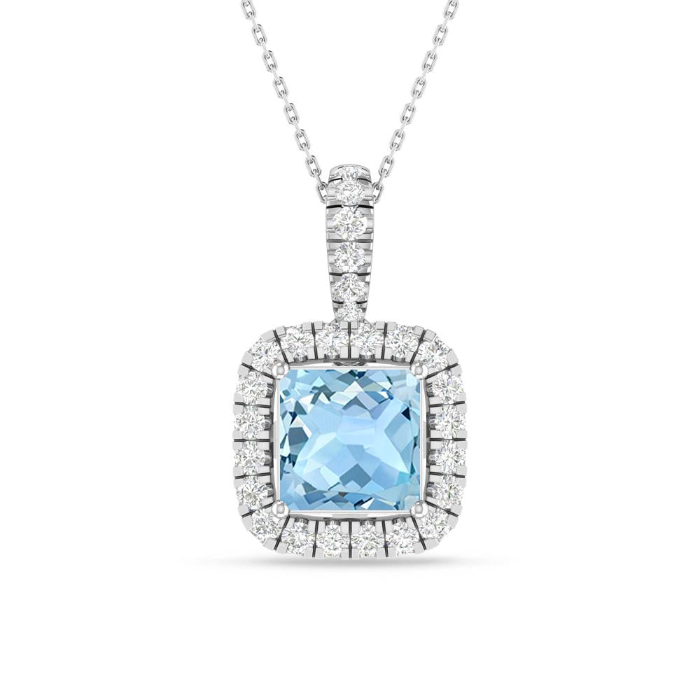 White Gold - Aquamarine