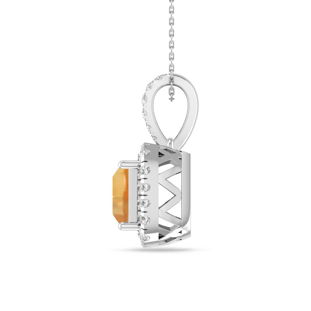 White Gold - Citrine