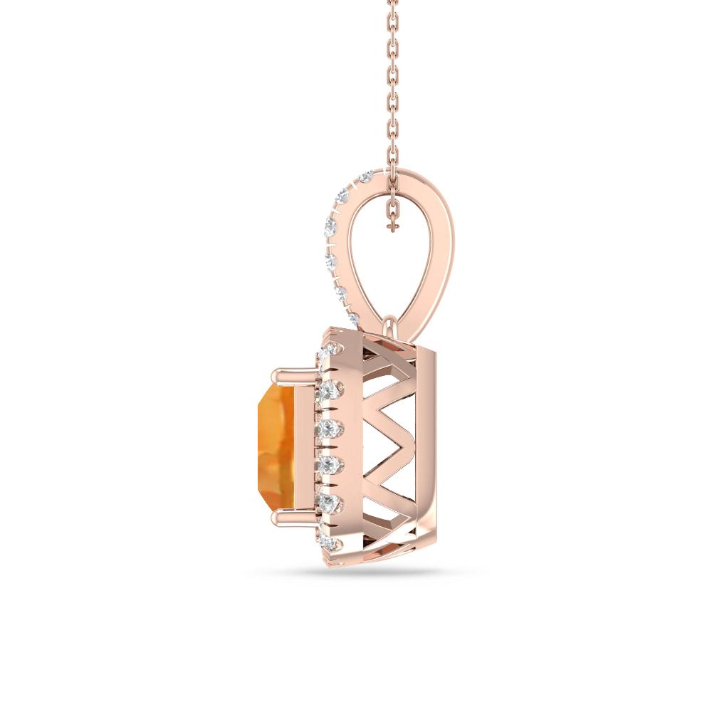 Rose Gold - Citrine