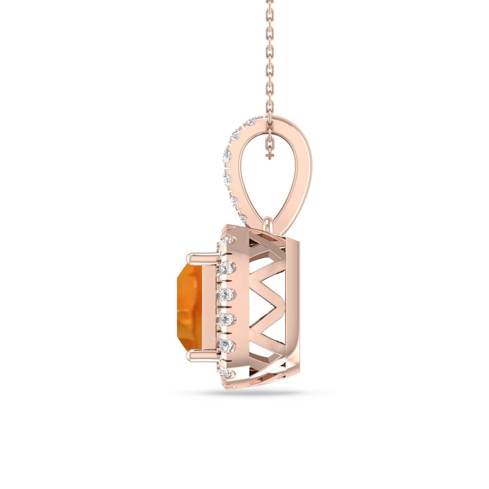 Rose Gold - Citrine