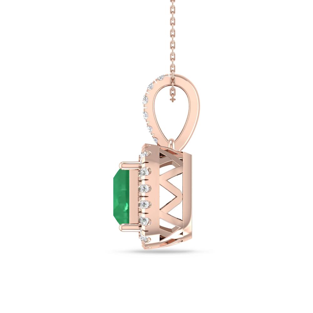 Rose Gold - Emerald