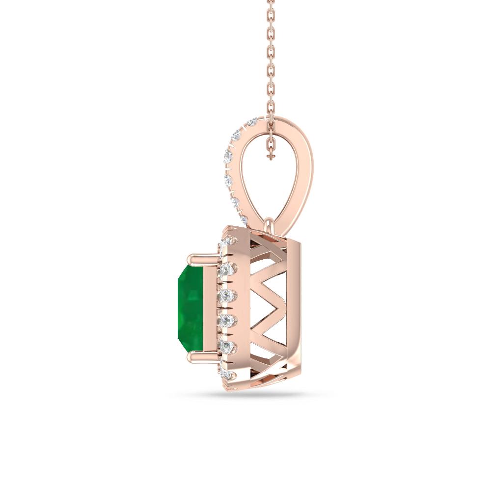Rose Gold - Emerald