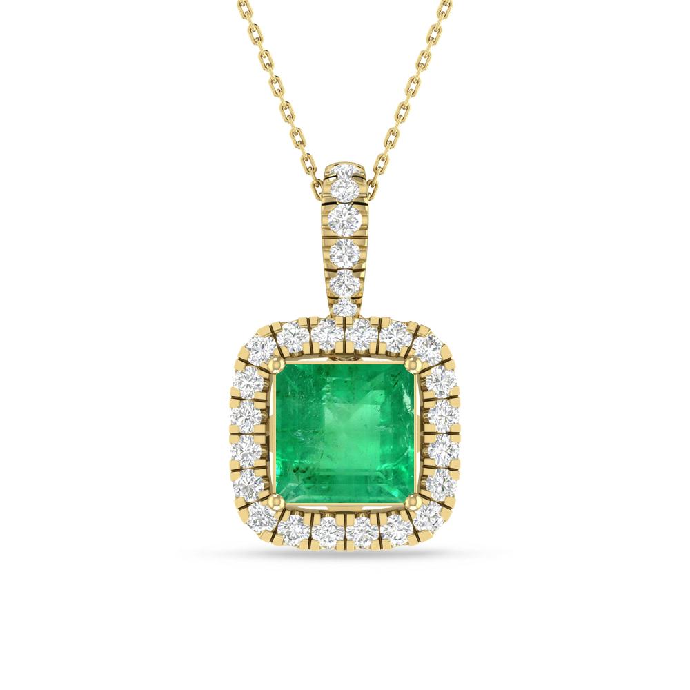 Yellow Gold - Emerald