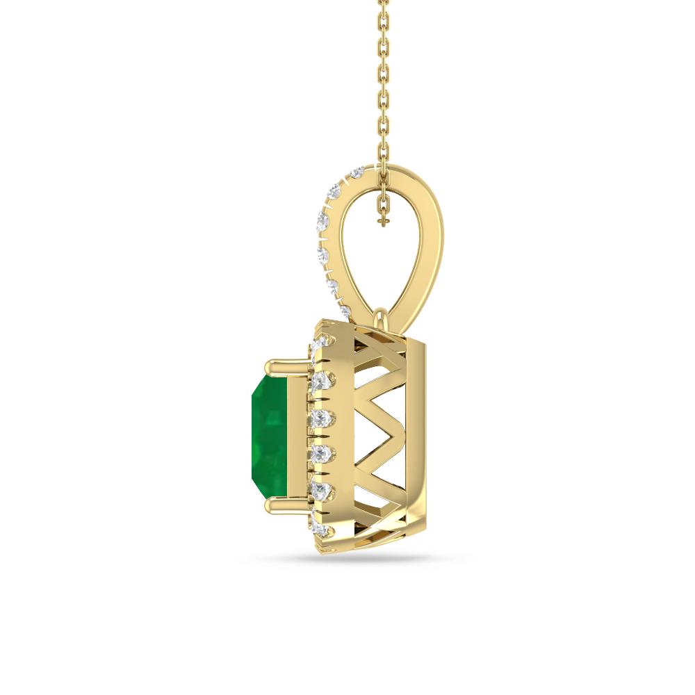 Yellow Gold - Emerald