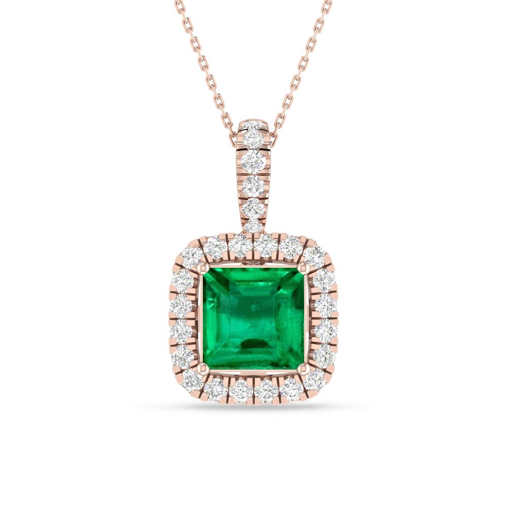 Rose Gold - Emerald