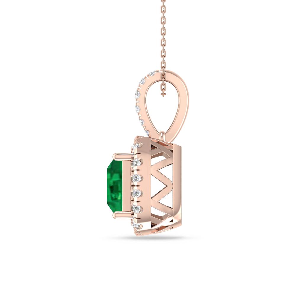 Rose Gold - Emerald