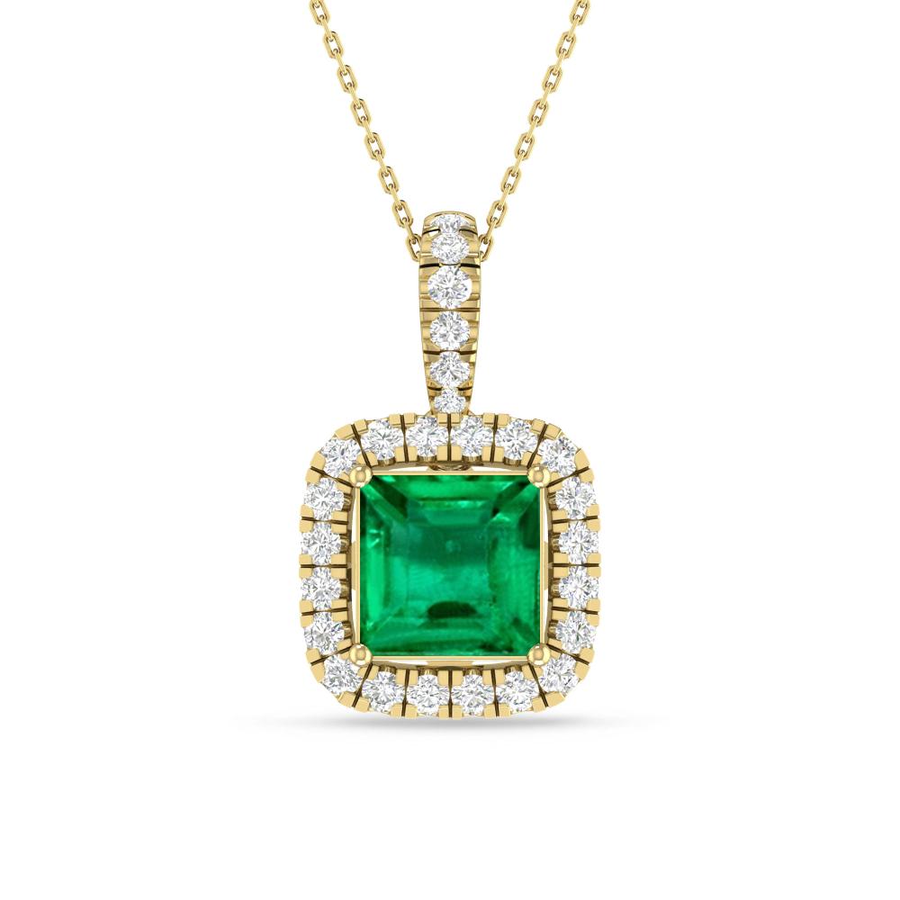 Yellow Gold - Emerald