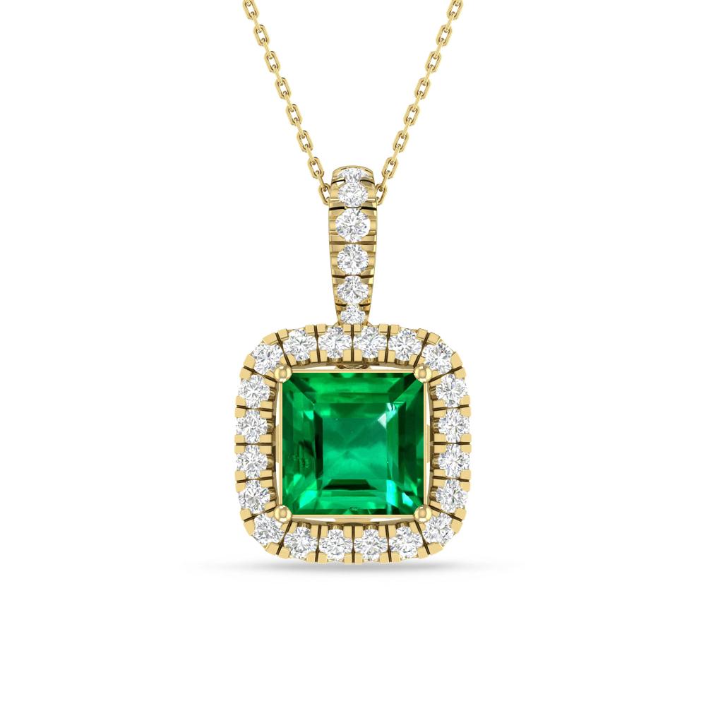 Yellow Gold - Emerald