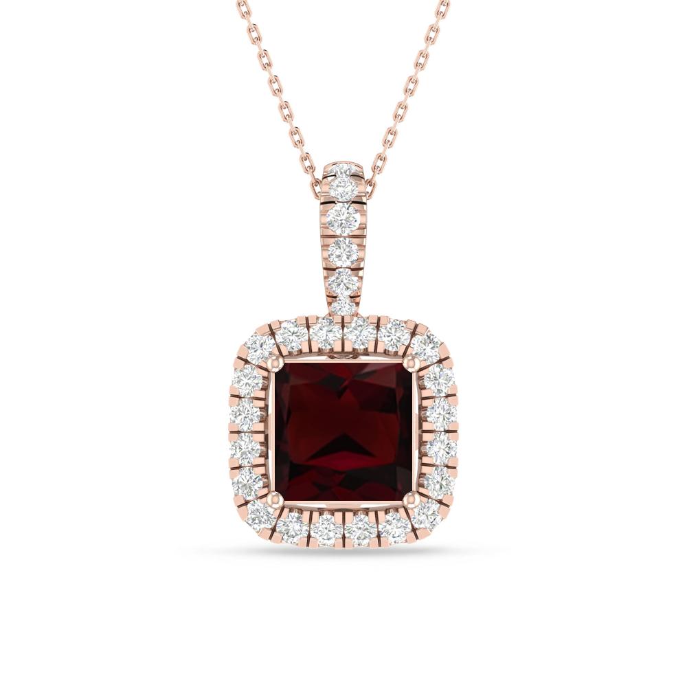 Rose Gold - Garnet