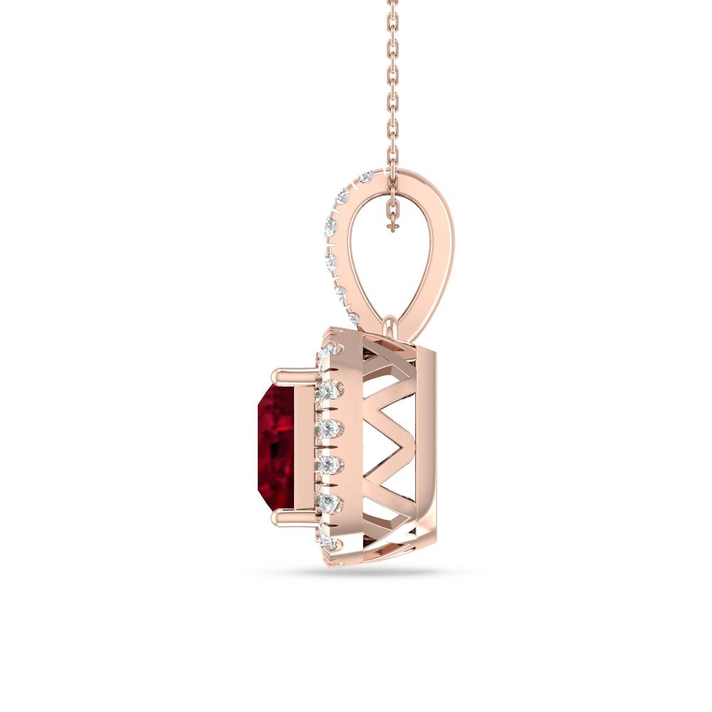 Rose Gold - Garnet