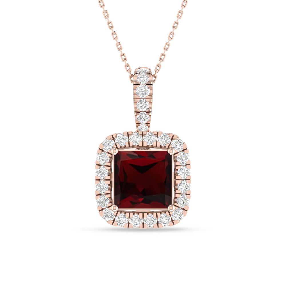 Rose Gold - Garnet