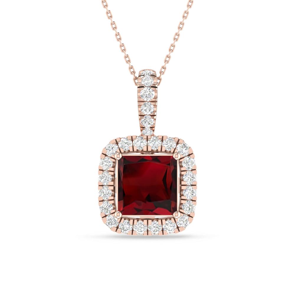 Rose Gold - Garnet