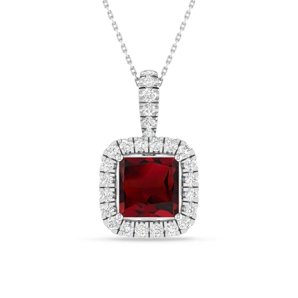 White Gold - Garnet