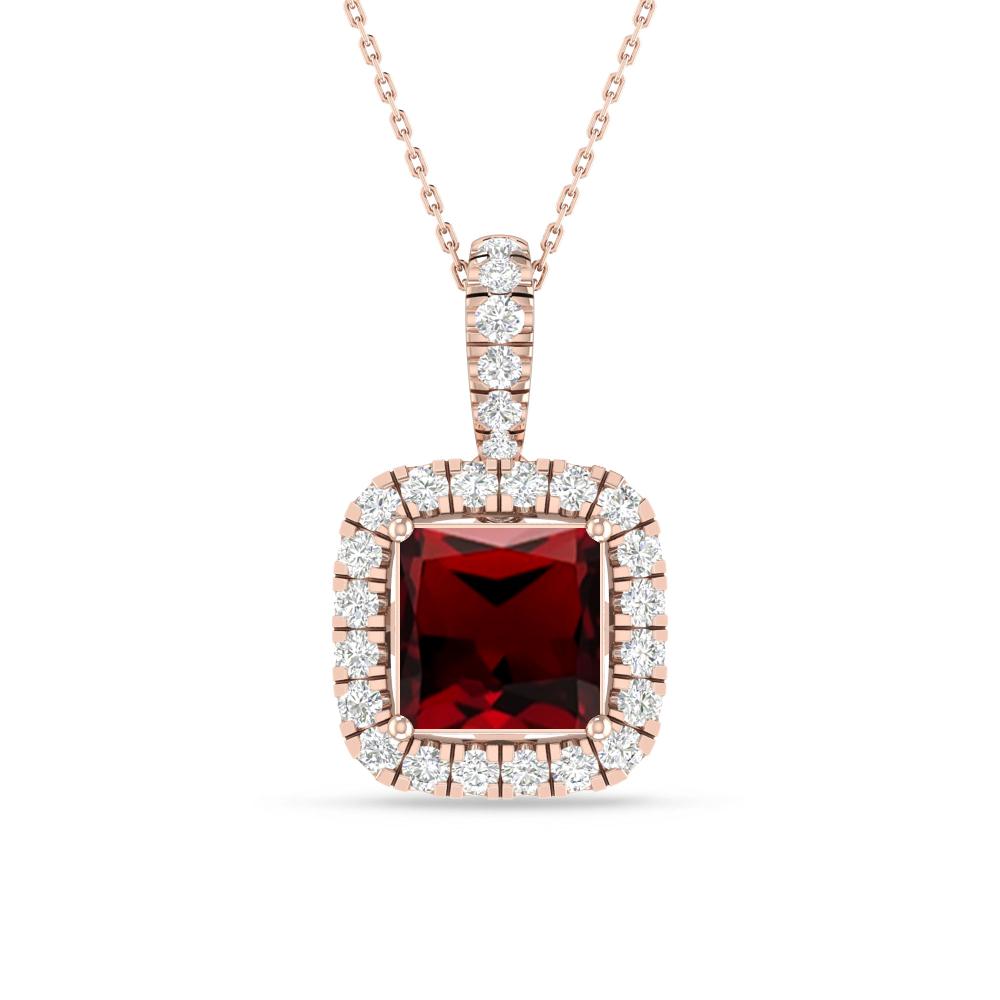 Rose Gold - Garnet
