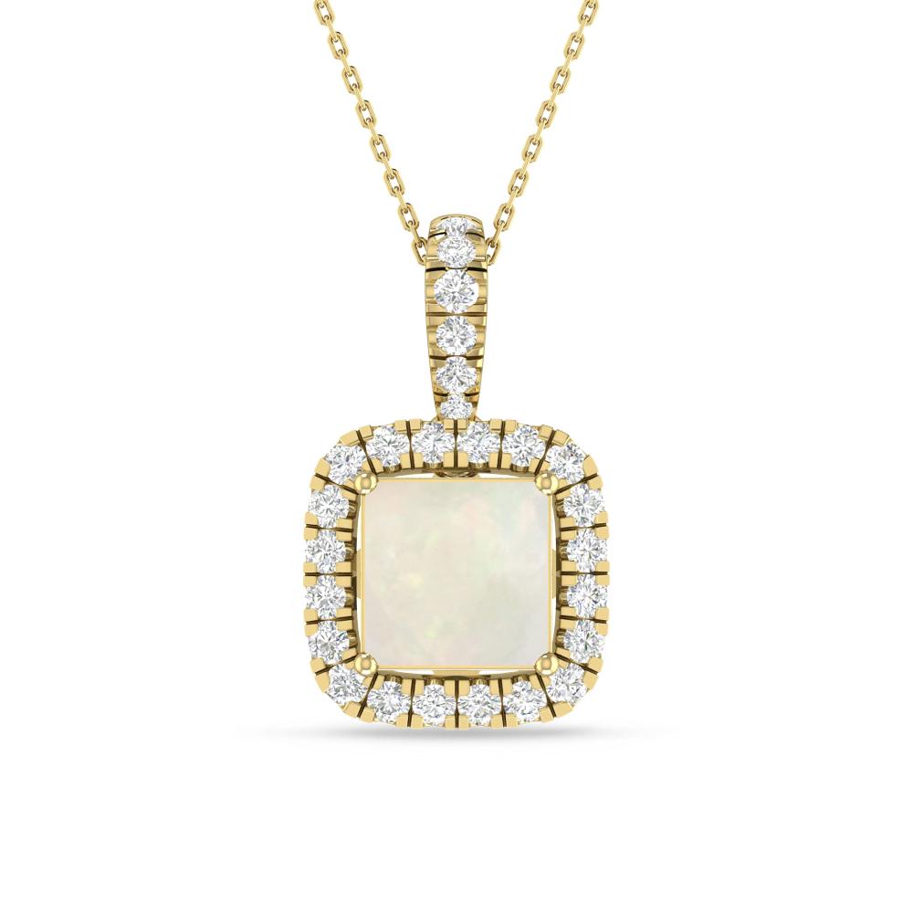 Yellow Gold - Opal