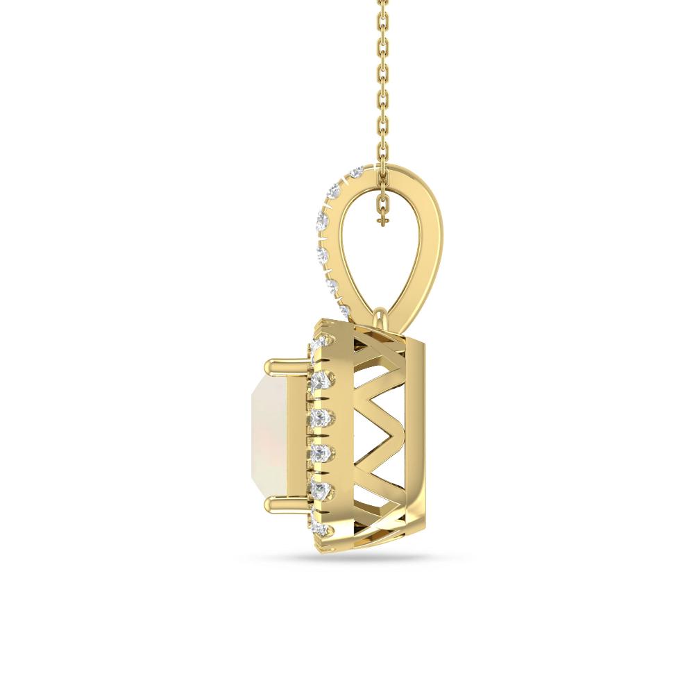 Yellow Gold - Opal