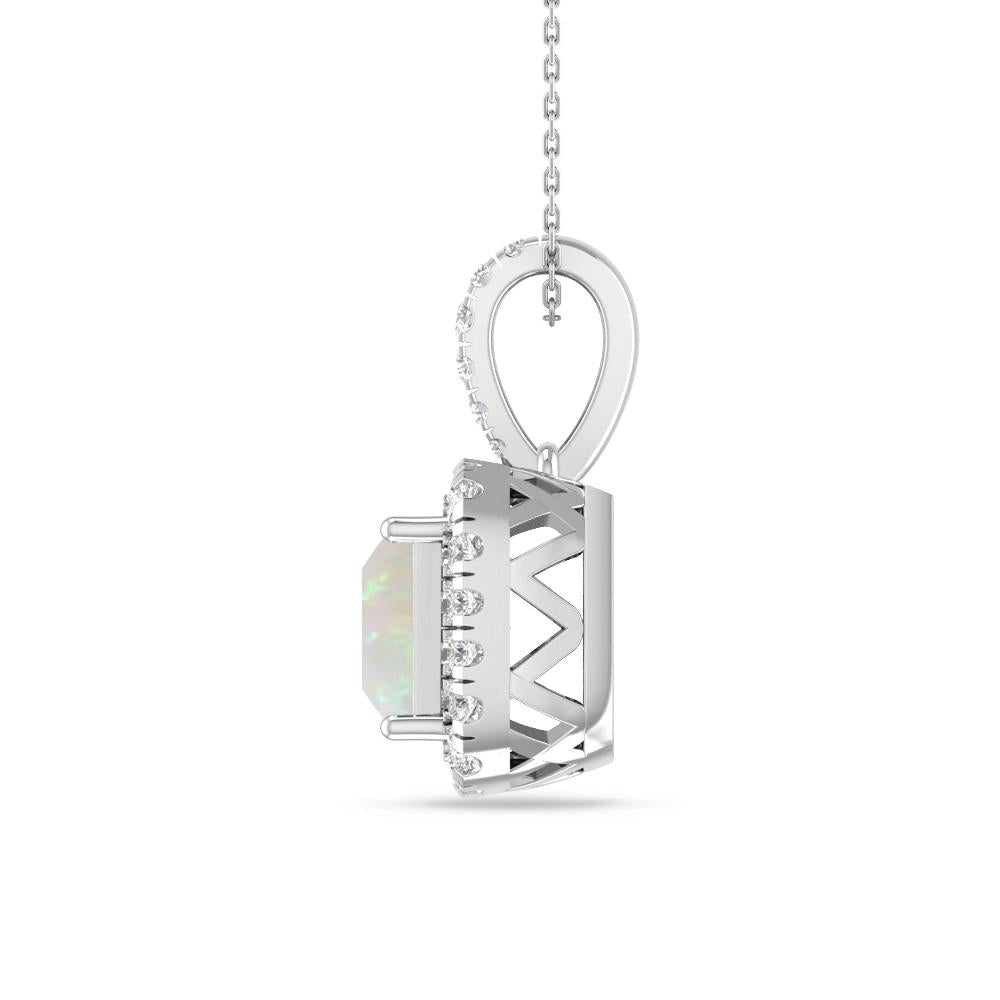 White Gold - Opal