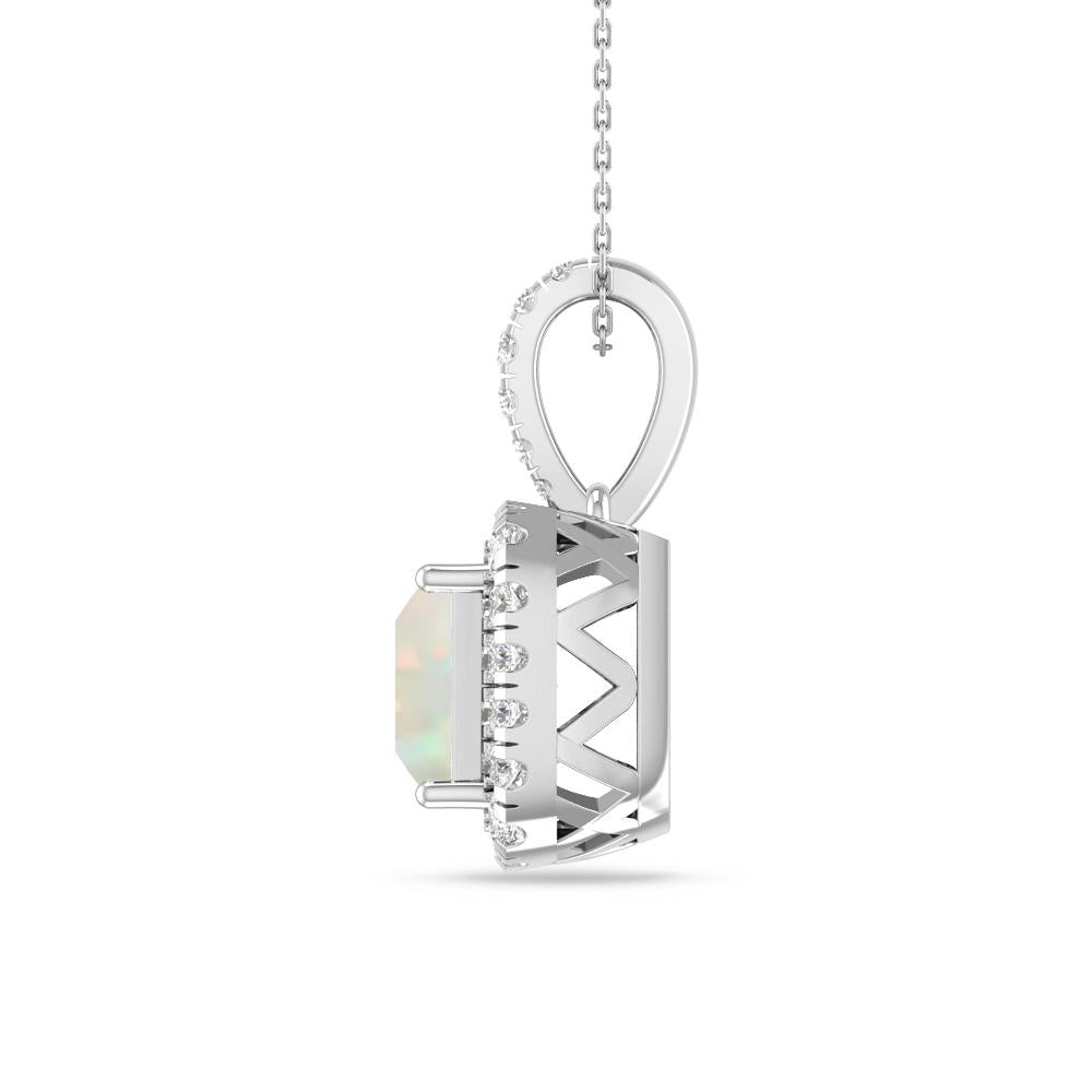 White Gold - Opal