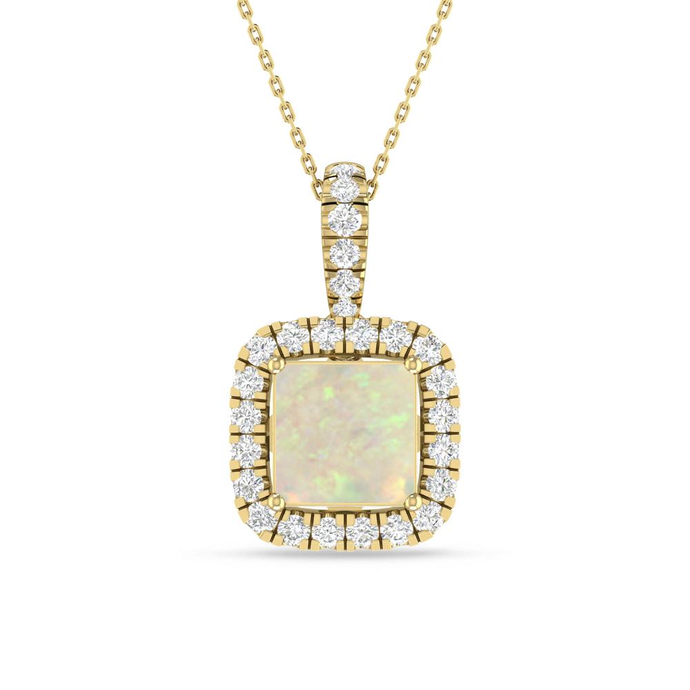 Yellow Gold - Opal