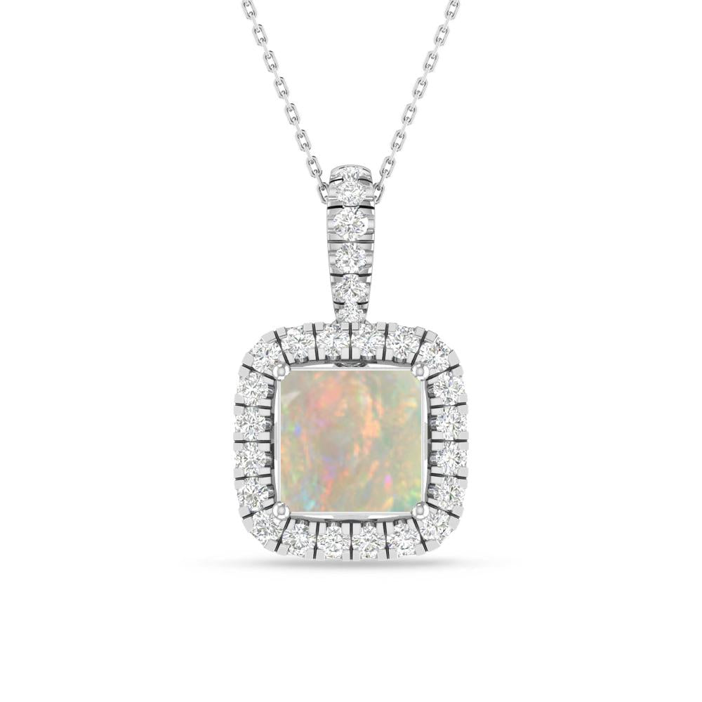 White Gold - Opal