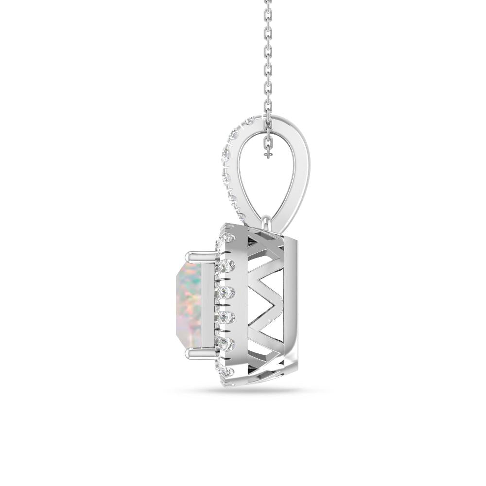 White Gold - Opal
