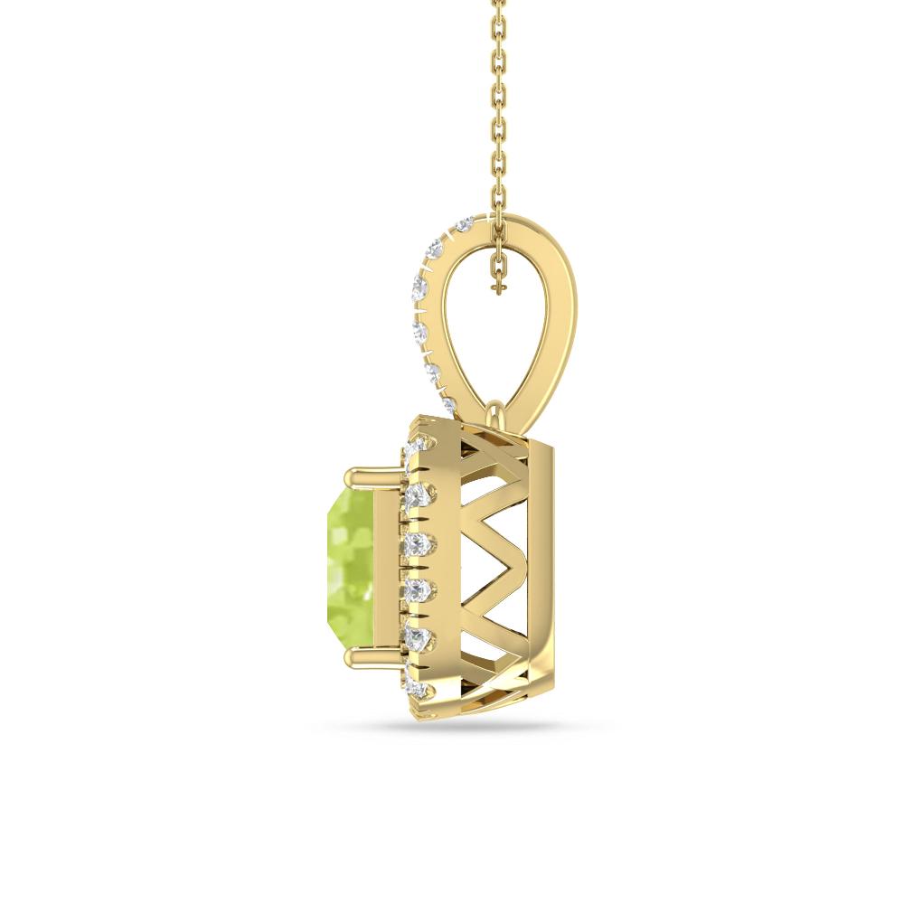 Yellow Gold - Peridot