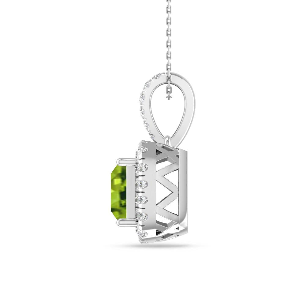 White Gold - Peridot