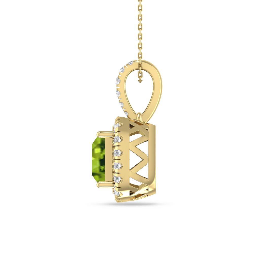 Yellow Gold - Peridot