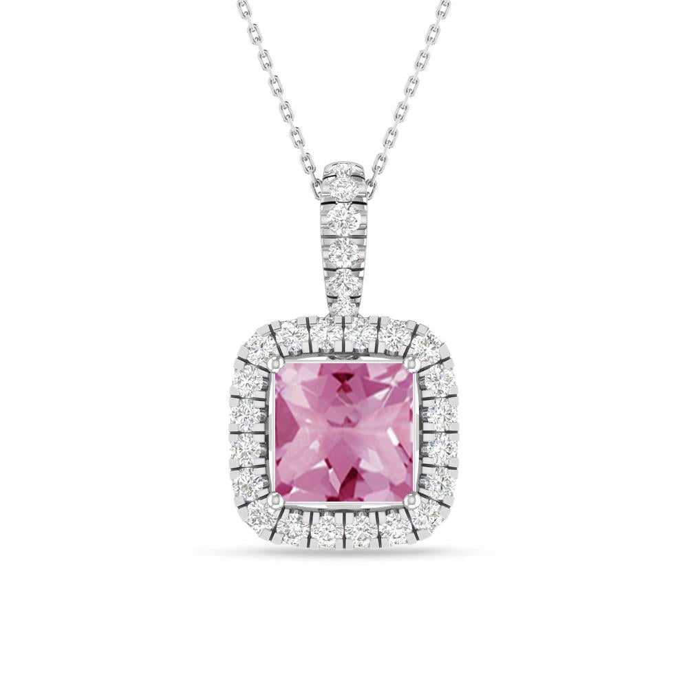 White Gold - Pink Tourmaline