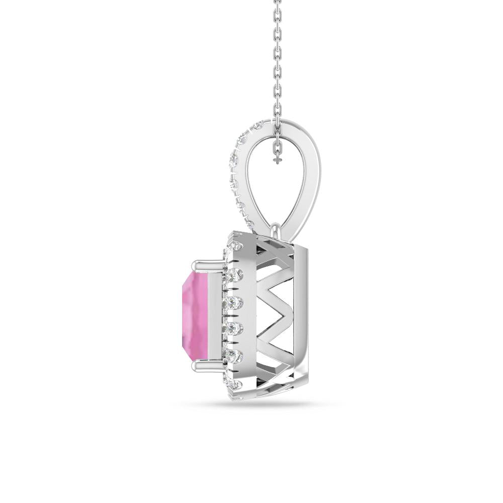 White Gold - Pink Tourmaline